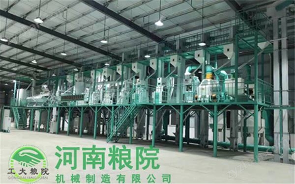 湯陰50噸小米加工設(shè)備安裝現(xiàn)場圖片