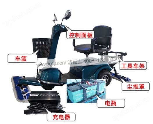 三輪塵推車,CTC-5電動新款三輪塵推車(圖9)